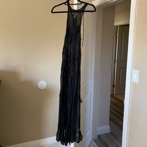 Free People Crochet Maxi